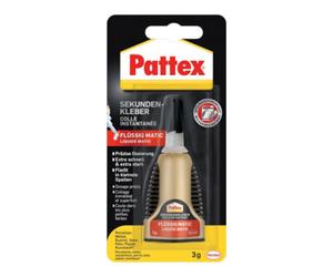 Pattex Pattex Colle cyanoacrylate Matic liquide 3g Quantité:6