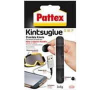 Pattex pattex pâte à réparer flexible kintsuglue, blister, noir noir