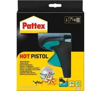 Pattex Pistolet à colle avec 6 bâtons de colle 11mm 70W pour bois métal