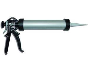 PATTEX Pistolet extrudeur en métal pour poches de mastic silicone, acrylique et colles polymère hybrides - poche de 600ml