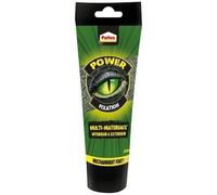 Pattex Crocodile Power - Colle Fixation Multi-Matériaux Intérieur & Extérieur (tube de 200 ml) - Colle forte tout usage - Colle blanche résistante sans solvant ni odeur