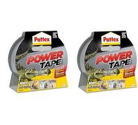 Pattex Power Tape 50x10 m. Gris (Lot de 2)