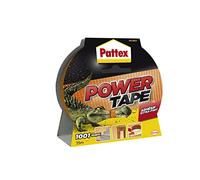 Pattex Ruban adhésif Power Tape – orange toilée, extra fort pour charges lourdes, étanche 25 m