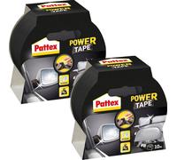 Pattex Power Tape set de 2 pièces 48mm x 10m noir fort étanche à l'eau Outdoor