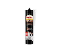 Pattex PRO800 Colle extra forte à prise immédiate, colle intérieure et extérieure, adhésif de montage étanche, 1 cartouche x 390 g