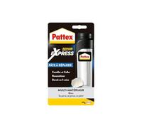Pattex Pâte à réparer multi-usages – Epoxy bi-composante pour de multiples matériaux – Tube 64 g