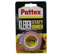 Ruban adhésif double-face Pattex PXMT2 blanc (L x l) 1.5 m x 19 mm 1 pc(s)