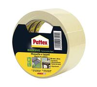 Pattex Ruban adhésif double face pour moquettes, tapis et autres planchers, pouvoir adhésif, 50 mm x 25 m