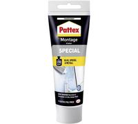 Pattex colle de montage spéciale, tube de 80 g colle transparente pour le verre, les miroirs et autres surfaces lisses à l'intérieur et à l'extérieur