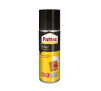 Pattex Spray colle permanente en spray, 200 ml colle transparente à haut pouvoir adhésif immédiat pour les collages permanents en intérieur