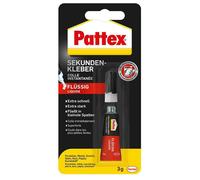 Pattex Super Glue Liquide 10g Schnell&stark Bâtons Métal Caoutchouc Pierre Bois