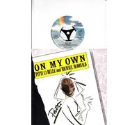 PATTI LA BELLE and MICHAEL McDONALD - ON MY OWN / STIR IT UP / PATTI LA BELLE and MICHAEL McDONALD / 1984 Bildhülle / Deutsche Pressung / MCA RECORDS # 258 690-7 /7" Vinyl Single Schallplatte