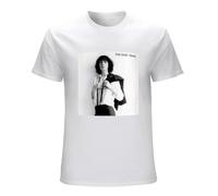 Patti Smith Horses T-Shirt - Because The Night New York City Punk Rock Poet T-Shirt White3XL