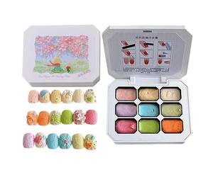 Patting Gel - Dégradé de couleur mat - Gel de peinture dégradé - Pour les débutants qui souhaitent s'engager dans le domaine de la manucure