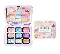 Patting Gel - Outils De Manucure De Modélisation Longue Durée 9 Couleurs Po
