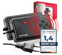 Pattler Lot de 2 répulsifs anti-rongeurs pour voiture avec prise de courant efficace 60 m² Idéal pour greniers, maison, jardin et garage