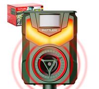 PATTLER® Repulsif Chat Exterieur | Repulsif Chat Ultrasons Solaires | Repulsif Rats Exterieur, Dissuasif pour Pigeons, Répulsif pour Chat | Anti Chat Exterieur utile pour Ferme, Jardin, Cour