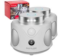 PATTLER® - Répulsif pour Souris à ultrasons 360° - Repousse efficacement Les Souris avec des Ondes ultrasonores - optimisé pour repousser Les Souris et Les Rats - 2 pièces