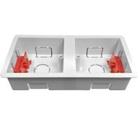 Pattress Boîte arrière à doublure sèche 1 g + 1 g 35 mm double doublure sèche pour plaque de plâtre 1 g + 1 g 35 mm Interrupteur mural encastré 35 mm