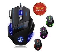 Patuoxun Zelotes Professionnel 5500 DPI 7 Bouton USB Souris Gaming