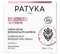 Patyka Age Global Supreme Crème Redensifiante Peaux Sèches Bio 50ml