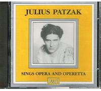 Julius Patzak – Arien und Operettenlieder – Import – Pavilion