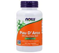 Pau D'Arco 500 mg 100 gélules végétales Now Foods