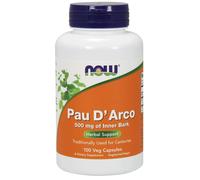 Pau D'Arco 500 mg 100 Capsules Végétales Now Foods