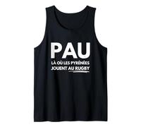 Pau là où Les Pyrénées Jouent au Rugby Débardeur
