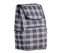 PAUANI 1/2PCS Sac De Rechange for Chariot Réutilisable - 45L Sac À Provisions, Sac De Rangement Pliable en Tissu Oxford Imperméable, Sac À Sac De Rechange De Chariot Provisions Multifonction(G,1PCS)