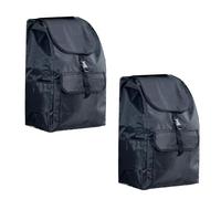 PAUANI 1/2PCS Sac De Rechange for Chariot Réutilisable - 45L Sac À Provisions, Sac De Rangement Pliable en Tissu Oxford Imperméable, Sac À Sac De Rechange De Chariot Provisions Multifonction(C,2PCS)