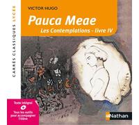 Pauca Meae - Victor Hugo - numéro 77 Les Contemplations Llivre IV, Texte intégral - Laure Blanc-Halévy - nathan - Poche - Scolaire / Universitaire