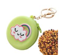 PAUGHE QUI TRAIT - Petit sac, rangement à pied | Porte du formateur avec fermeture éclair en odeur, accessoire de conteneur étanche à l'humidité, étui de nettoyage compact, sac de voyage pour ani