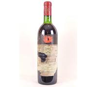 pauillac château mouton-rothschild grand cru classé (étiquette abîmée b1) rouge 1972 - bordeaux