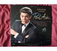 Paul Anka "Let's Sit This One Out" Original 1962 RCA Victor LPM-2575 Mono Vinyl Lp Record EX