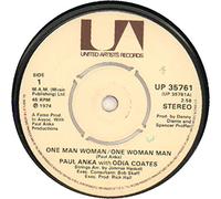 Paul Anka - One man woman, one woman man (1974, & Odia Coates) / Vinyl single [Vinyl-Single 7'']