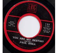 PAUL ANKA - you are my destiny 45 rpm single