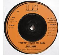 Paul Anka - (You're) having my baby (1974) / Vinyl single [Vinyl-Single 7'']