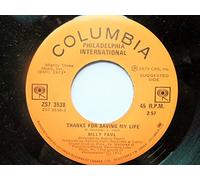 Paul, Billy - Paul, Billy Thanks For Saving My Life 7" Columbia ZS73538 EX 1973 Canadian pressing