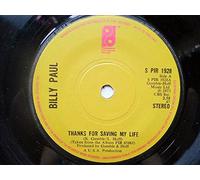 Paul, Billy - Paul, Billy Thanks For Saving My Life 7" Philadelphia SPIR 1928 EX 1973