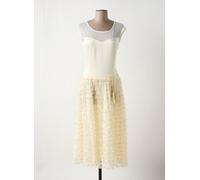 paul brial robes femme de couleur ivoire