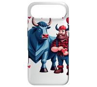 Paul Bunyan & Babe The Blue Ox Le Jour de la Saint-Valentin Coque pour iPhone Air