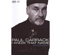 Paul Carrack I Know That Name Boxset - Dvd Musical