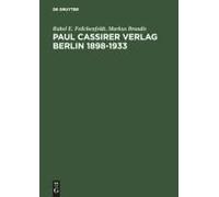 Paul Cassirer Verlag Berlin 1898-1933