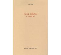 Paul Celan Et Le Corps Juif
