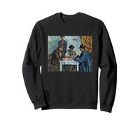 Paul Cezanne The Card Players Sweatshirt