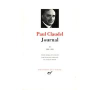 Paul Claudel : Journal, tome II 1933-1955