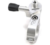 Paul Component Thumbie Microshift Adaptateur de levier de vitesse au pouce, 22.2mm, paire, silver