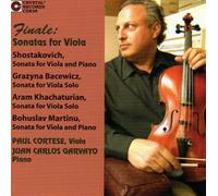 Paul Cortese - Finale: Sonatas for Viola