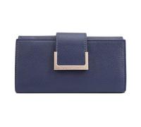PAUL COSTELLOE Portefeuille en cuir véritable pour femme - Pochette à deux volets avec blocage RFID avec plusieurs emplacements pour cartes et poche zippée pour pièces de monnaie - Disponible en 6